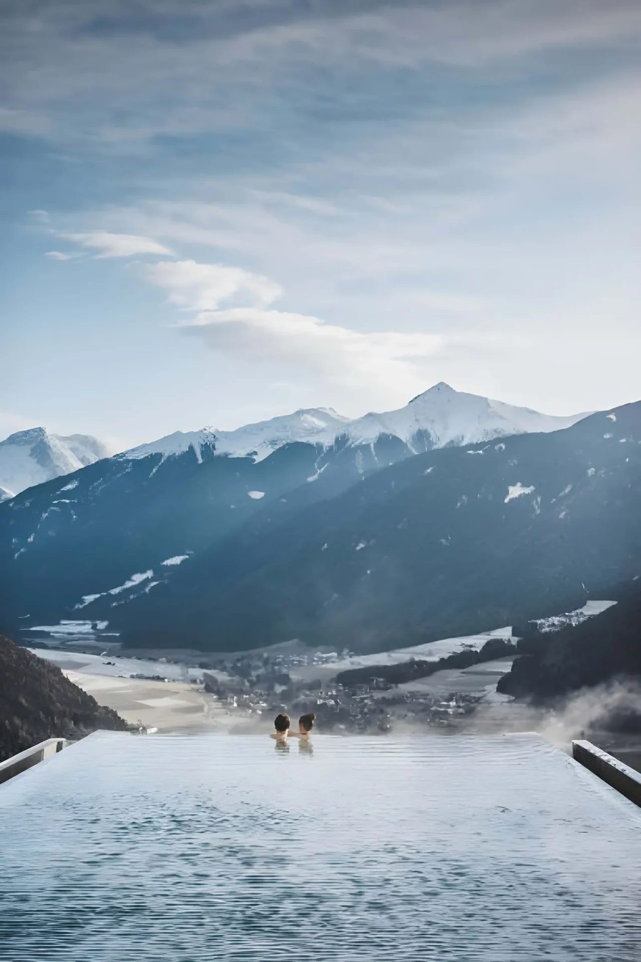 Fotografia spa realizzata da Team247 per una struttura ricettiva in Alto Adige