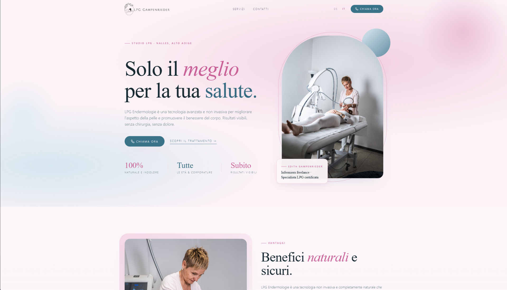 Landing page LPG