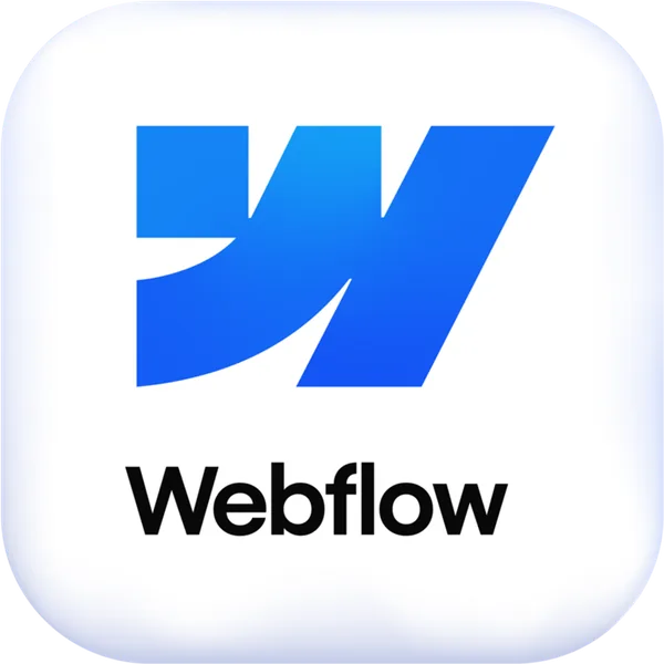 Logo Webflow — CMS supportato da Team247